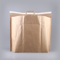 2024 nouveau Design Kraft sac postal avec poignée écologique auto-adhésif expédition courrier sacs Tiktok affaires