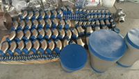 Codo de Tubería Sanitario de Acero Inoxidable SS304 SS316L Pulido de Grado Alimenticio, Mecanizado CNC de Precisión, Calidad Premium, Curva en U de 180 Grados y Radio Largo
