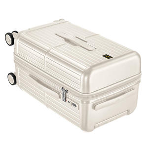 <span class=keywords><strong>Valise</strong></span> de cabine pour ordinateur portable de 30 pouces, grande capacité, avec serrure, poignée rigide, roues pivotantes, bagage à roulettes léger et portable - Product Image 2