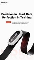IGPSPORT HR50 Capteur de fréquence cardiaque intelligent professionnel pour la course à pied et le cyclisme, compatible avec les ordinateurs de vélo