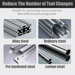 Dao phay cacbua phủ TiAlN độ chính xác cao, chống rung, 4 cạnh, dùng cho máy CNC, dùng cho hợp kim hàng không vũ trụ và thiết bị y tế - Product Image 5