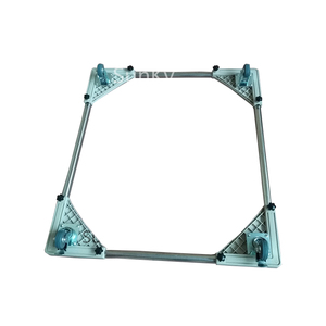 Automatic lg <strong>Wheels</strong> Stainless Steel Adjustable Movable <strong>Washing</strong> <strong>Machines</strong> Washers Cabinet Floor Base Stand - Product Image 1