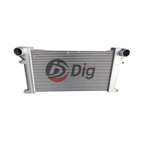 Suku Cadang Mekanik DIG Inter Cooler 4463070 Bersertifikasi ISO9001 untuk Excavator ZX240-3G ZX250-3G
