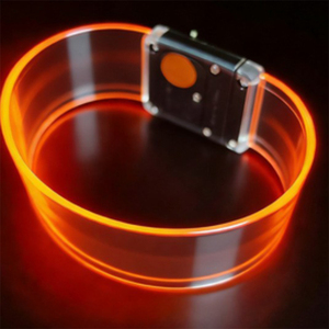 Bracelets lumineux personnalisés avec logo, accessoires de fête, bracelets LED magnétiques pour fêtes, concerts, publicité. - Product Image 6