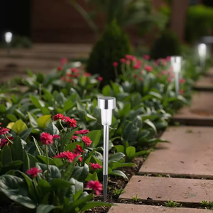 Đèn năng lượng mặt trời ngoài trời bằng thép không gỉ LED chiếu sáng cảnh quan cho lối đi, sân thượng, đường đi - Product Image 2