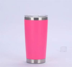 Taza de Viaje Estándar para Auto, 20 oz, Acero Inoxidable, Aislada al Vacío de Doble Pared, para Café, Compatible con Portavasos de Auto, ASM25 - Product Image 1