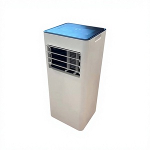 Nuevo Aire Acondicionado Portátil Económico de 7000-15000 BTU, Solo Frío, Frecuencia Fija, Uso Doméstico, Blanco con Parte Superior Azul, Unidad de Aire Acondicionado Móvil - Product Image 1