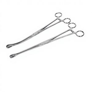 Pinzas de Esponja CIDA, Tijeras Quirúrgicas para Tejidos Engrosados, Cervicales, Dentadas, Ovaladas, de Acero Inoxidable, Clase I, Certificadas ISO-13485 - Product Image 1