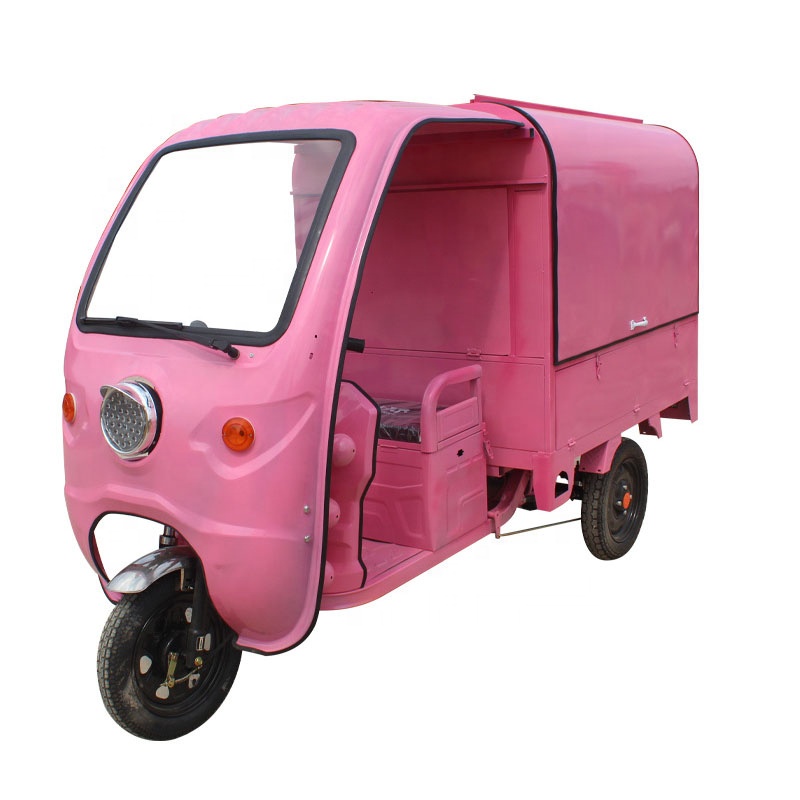 Factory Wholesale Car New Energy Automobile Electric Vehicle 48V 60V Kitchen Equipment Food Truck Small Snack Cart