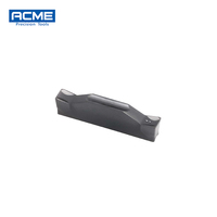 Insertos de ranurado de carburo de tungsteno de alto rendimiento con recubrimiento PVD ACME TDT/TDC/TDJ/TDXU2/3/4, herramienta de corte de torno CNC de doble cabeza