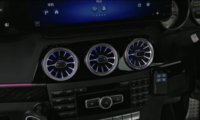 Luz Ambiental Interior LED Dinámica para Automóvil, Actualización para Mercedes Benz Clase E Coupé/CGI W207 2009-2016, Accesorios para Rejillas de Ventilación Delanteras, LHD/RHD