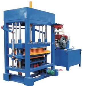 ¿Cuánto Cuesta la Máquina China QT4-40 para Fabricar Bloques de Hormigón Pequeños y Huecos con Compresión Hidráulica? - Product Image 1