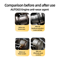 AUTOGO Additif Moteur Anti-Usure Haute Performance 100 ml, Traitement d'Huile Universel, Réduction de la Friction, Lubrifiants et Nettoyants Moteur