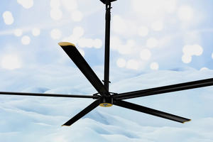 Ventilador de Techo Industrial HVLS de Gran Diámetro para Almacenes, Fábricas, Gimnasios, Sistema de Ventilación y Refrigeración Comercial con Ahorro de Energía - Product Image 4