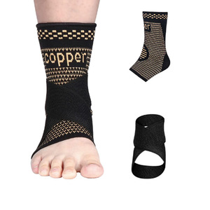 Supporto per Caviglia in Spandex e Nylon Morbido per Fascite Plantare, Riduce il Gonfiore, con Cinturino Regolabile per Protezione - Product Image 2