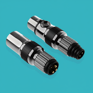 RASANTEK Professional 3 Pin XLR Connector Male Female Gold Plated XLR Plug&amp;Jack For Microphone Cable HiFi Audio Video Equipment - Product Image 3