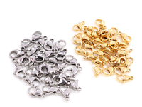 Fermoir Mousqueton en Acier Inoxydable 316L pour Bijoux DIY, Anti-ternissement, Étanche, Vente en Gros