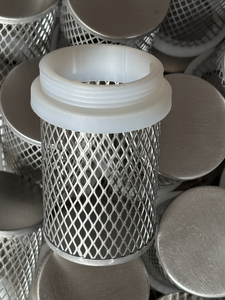 ใช้สำหรับกรองของเหลวโกโก้สำหรับใช้ในโรงงานอาหารสำหรับกรองของเหลว ABS + ตาข่ายกรองสเตนเลส304ขนาด1/2นิ้ว - Product Image 5