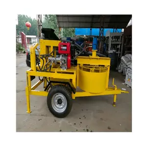 M7M1 Mobile Model brick molding machine supplier for Interlocking Bricks Building Houses and brick factory in Guangzhou