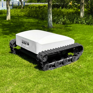 Umweltfreundlicher Lithium-Akku Elektrischer Rasenmäher Superstarker Raupenmäher zum Grasschneiden - Product Image 4