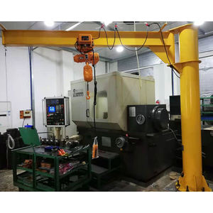 פשוט מבנה ידני קטן נייד שלוחה רכבת רכוב gantry מנוף - Product Image 3