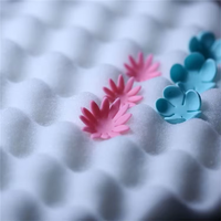 Moule à gâteau en forme de fleur de sucre, 2 pièces, pour modeler la pâte, outil de séchage en mousse