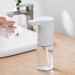 Nouveau distributeur automatique de savon moussant sans contact, distributeurs rechargeables par USB, distributeur de savon à capteur réglable à 2 niveaux pour salle de bain - Product Image 3