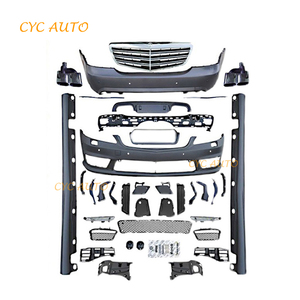 Kit carrosserie style S65 AMG pour Mercedes Benz <span class=keywords><strong>Classe</strong></span> <span class=keywords><strong>S</strong></span> W221 2006 2007 2008 2009 <span class=keywords><strong>2010</strong></span> 2011 2012 2013 - Product Image 6