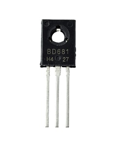BD681 TO-126 4A 100V NPN DarlingtonTransistors BD682 BD678 BD678A BD679 BD679A <span class=keywords><strong>BD677</strong></span> BD677A BD678 BD678A BD675 BD675A BD676 - Product Image 1