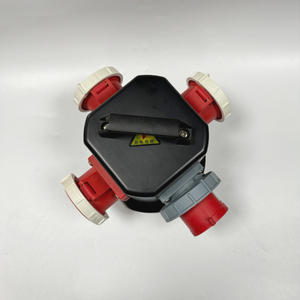 Scatola Elettrica Impermeabile Personalizzabile SFE, 5 Pin 3P+N+E IP67 16A 32A, per Uso Esterno - Product Image 4