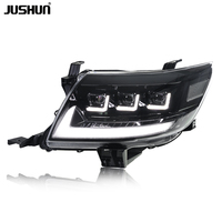 Phare de projecteur LED pour phares avant d'automobile pour Toyota Hilux Vigo 2012-2014 avec phare de clignotant séquentiel à LED