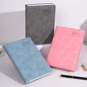 2024 High Quality Customizable A5 Hardcover Leather Thread Sewing Bound Organizer/Planner <b>Notebook</b> Unique Online <b>Reusable</b> - Product Image 4