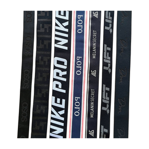 Cá Nhân Nhà Máy Tùy Chỉnh Jacquard Đàn Hồi Cao Ban Nhạc Đàn Hồi Cường Độ Cao Bện Băng Dày Ban Nhạc Đàn Hồi - Product Image 6