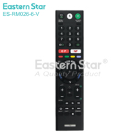 Télécommande ES-RM026-6-V au prix d'usine pour téléviseurs Sony RMF-TX310P RMF-TX310U 4K OLED KD-65XE8505 KD-43XE8005 FW-49XE8001