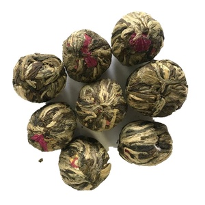 Balle di Tè Fiorito Artigianali al Gelsomino Cinese, Confezione Personalizzata, Tè Floreale a Forma di Rosa - Product Image 3