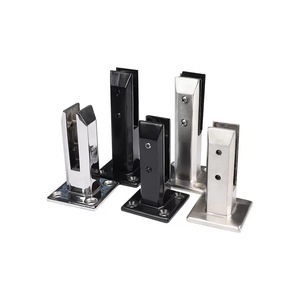 <strong>Xingqiu</strong> Floor-mounted Stainless Steel Glass Support Outdoor Rust Water Resistant Modern Design Balcony Guardrail Staircase - Product Image 1