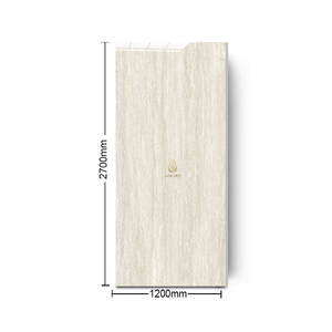 Personalizable 1200X2700mm nueva losa de roca de mármol TV azulejo de pared piedra sinterizada sala de estar sofá pared película pared - Product Image 1