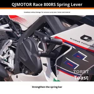 Protezione Anticaduta in Alluminio per QJMOTOR Sai 800RS, Nuove Parti Protettive Antiurto per Moto Qianjiang - Product Image 1