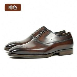 Chaussures Oxford Premium pour Hommes – Classiques, Formelles, pour Mariage, Semelle en Caoutchouc, Légères, Respirantes, Personnalisables, Vente en Gros, Commande en Gros - Product Image 6