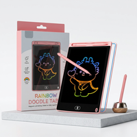 Tablette d'écriture et de dessin LCD pour enfants de 8,5 pouces, bloc-notes numérique avec matériau ABS, autocollant personnalisable