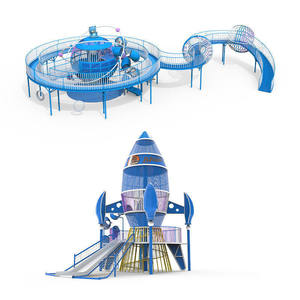 Tobogán de Acero Inoxidable para Exteriores, Parque Infantil para Paisajes, Lugares Turísticos, Comunidades, Instalaciones de Entretenimiento para Niños, Gimnasio Infantil - Product Image 5