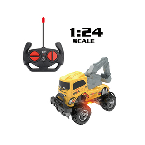 Bemay玩具<span class=keywords><strong>27MHz</strong></span> 4CH遥控工程车，配有轻型迷你遥控工程车，适合儿童 - Product Image 4