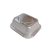 Récipient alimentaire en feuille d'aluminium Boîtes d'emballage et plateau pour la cuisson des aliments en camping