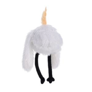 Peluche Monstre Blanc Mignon en Fourrure, Poupée en Peluche à Long Nez, Personnage Étrange, Jouet Doux, Décoration Unique, Cadeau Moelleux - Product Image 2