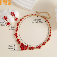Offre Spéciale : Parures de Bijoux de Mariée de Luxe (300+ Modèles) – Collier et Boucles d'Oreilles en Alliage Plaqué Cristal pour Femmes, Idéales pour Mariages et Banquets, Cadeau Parfait