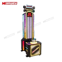 Marwey Nouvelle Machine de Jeu de Sport d'Arcade d'Intérieur : Jeu de Boxe et de Frappe au Marteau, Idéal pour Aire de Jeux Intérieure, Prix Abordable