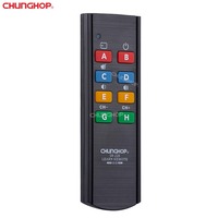 Fabricante de control remoto de código de aprendizaje infrarrojo Chunghop de 8 Keys de la marca