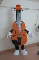 Costumes de mascotte d'instruments de musique personnalisés professionnels pour adultes, en peluche, unisexe, fournisseur Blue Sky