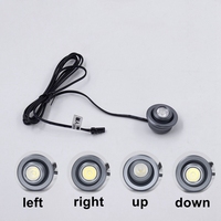 Luz Interior LED de 12V para Auto, Luz de Lectura para Autobús, Lámpara de Lectura LED Direccional, Luz LED Giratoria para Autobús