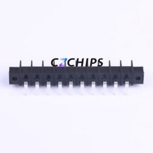 KF45RM-9.5-10P Barrier Terminal Block Bent Lead Through Hole,P=9.5mm Connector Two Sides 9.5mm 1x10P Right Angle Pin - Product Image 2